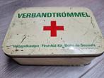 Vintage verbandtrommel, Verzamelen, Blikken, Ophalen of Verzenden, Zo goed als nieuw, Overige merken