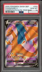 PSA 10 – 2020 Pokémon SWSH Black Star Promo #050 Charizard, Ophalen of Verzenden, Nieuw