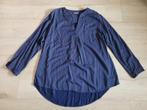 YESSICA blauwe tuniek met witte stipjes maat 46 ~ TH0058, Blauw, Yessica, Maat 46/48 (XL) of groter, Ophalen of Verzenden