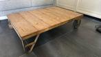 Mooie orginele palletwagen! Salontafel te koop, Ophalen, Gebruikt, 50 tot 100 cm, Minder dan 50 cm