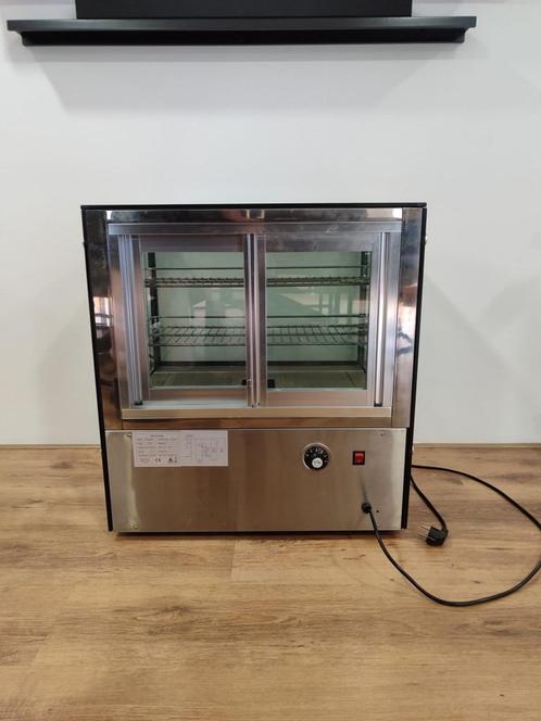 GGM gastro warmhoudvitrine, Witgoed en Apparatuur, Ovens, Zo goed als nieuw, Vrijstaand, Oven, Minder dan 45 cm, Ophalen