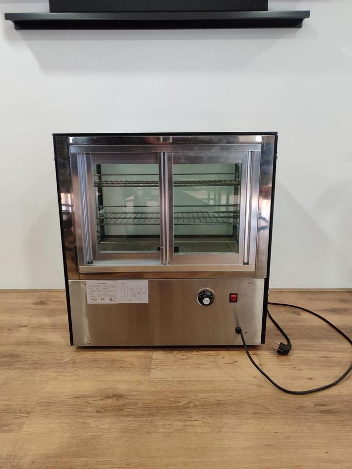 GGM gastro warmhoudvitrine, Witgoed en Apparatuur, Ovens, Zo goed als nieuw, Vrijstaand, Oven, Minder dan 45 cm, Ophalen
