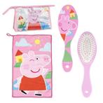 Peppa Pig Toilettas Gevuld - 3 Delig, Sieraden, Tassen en Uiterlijk, Toilettassen, Ophalen of Verzenden, Nieuw, Roze, Meisje
