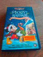 Walt Disney Mickey's Kerstmagie. Videoband., Alle leeftijden, Ophalen of Verzenden, Gebruikt, Tekenfilms en Animatie