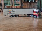 Simon loos scania  trekker met huif trailer, Ophalen of Verzenden