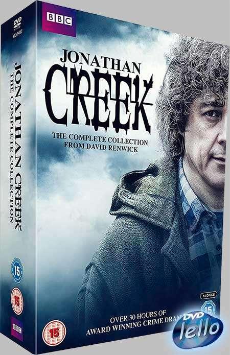 Jonathan Creek, Complete Serie, Seizoen 1-5, 14-disc UK Box, Cd's en Dvd's, Dvd's | Tv en Series, Nieuw in verpakking, Thriller