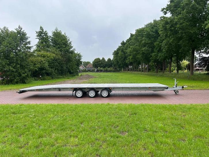 Niewiadow Aanhanger 3500 kg met oprijplaten 2023 (bj 2023), Auto diversen, Aanhangers en Bagagewagens, Gebruikt