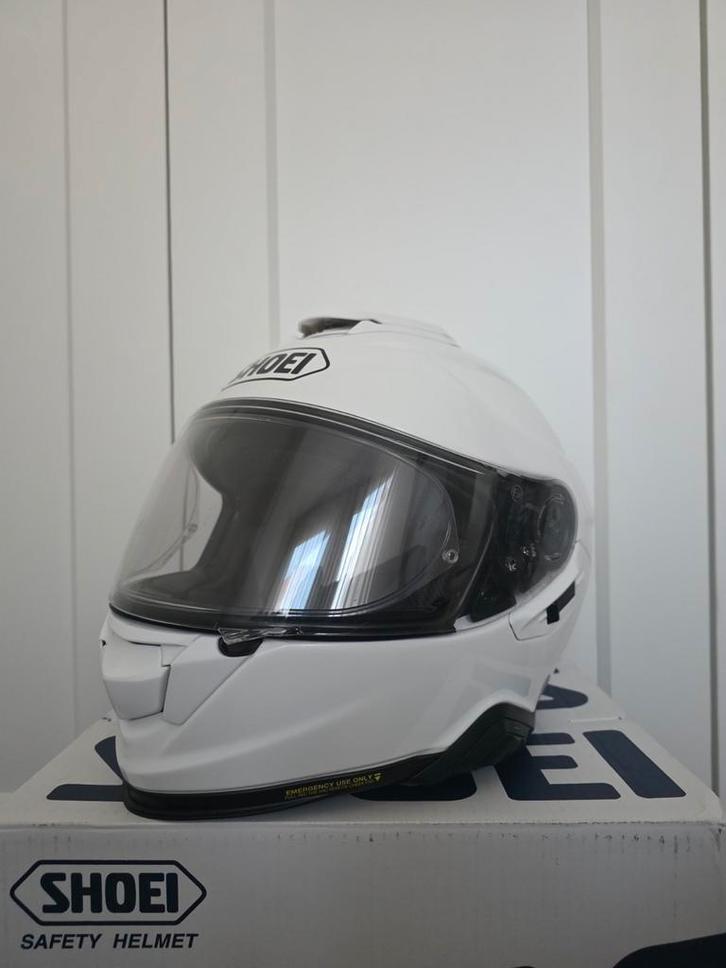Shoei GT-Air 2 helm M wit | Pinlock | goede staat |, Motoren, Kleding | Motorhelmen, Dames, Heren, Integraalhelm, M, Shoei, Tweedehands