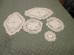 5 WITTE KLEEDJES KATOEN MET KANT, Ophalen of Verzenden, Gebruikt, Overig