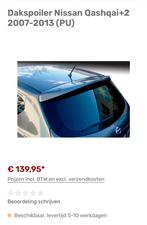 Nissan Qashqai J10 Achterspoiler, Ophalen of Verzenden