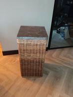 Rotan plantenzuil - 83 cm hoog, 40x40 cm, Ophalen, Overige materialen, Minder dan 50 cm, Minder dan 50 cm