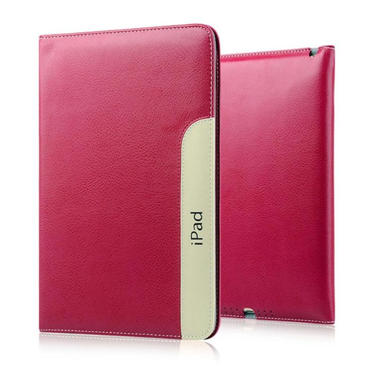 Smart Hoes voor iPad Mini 1/2/3 _ Rozerood, Computers en Software, Tablet-hoezen, Nieuw, Bescherming voor- en achterkant, 8 inch
