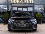 Audi A3 Sportback 45 TFSI e S-Line|CARPLAY|ACC|MATRIX|18'', Gebruikt, 4 cilinders, Leder en Stof, Zwart