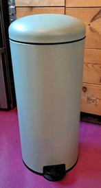 Brabantia pedaalemmer - licht groen, Ophalen, Gebruikt, Met pedaal, 50 tot 75 cm