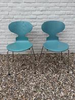 Arne Jacobsen mier ant fritz hansen, Huis en Inrichting, Stoelen, Ophalen, Gebruikt, Twee