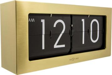 NeXtime Big Flip - Klok - Rechthoekig - 36x16,7 cm beschikbaar voor biedingen