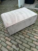 Beige hocker poef, Huis en Inrichting, Ophalen, 50 tot 75 cm, Zo goed als nieuw, 75 tot 100 cm