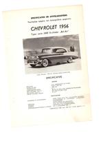 Olyslager Chevrolet 1956 V8 Bel Air (voorlopige uitgave), Ophalen of Verzenden