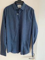 Cast iron blouse maat M, Ophalen of Verzenden, Zo goed als nieuw, Blauw, Halswijdte 41/42 (L)