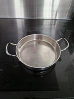 Kookpan en rvs braadpan, niet geschikt voor inductie, Ophalen of Verzenden, Zo goed als nieuw, Rvs, Kookpan of Snelkookpan