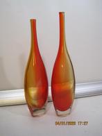 floris meydam 2 kleuren vaas 39 en 41,5 cm hoog (369), Ophalen of Verzenden