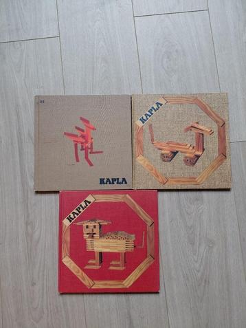 3 x Kapla boekjes beschikbaar voor biedingen