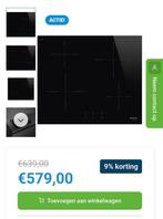 Smeg inductie kookplaat NIEUW DOOS 60 cm 4zone touch display, Nieuw, Energieklasse A of zuiniger, Inbouw, Inductie