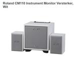Roland CM-110 White – Actieve 2.1 monitor speakerset, Ophalen, Zo goed als nieuw