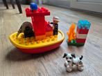 DUPLO 10591 Brandweerboot, Kinderen en Baby's, Speelgoed | Duplo en Lego, Ophalen of Verzenden, Gebruikt, Complete set, Duplo