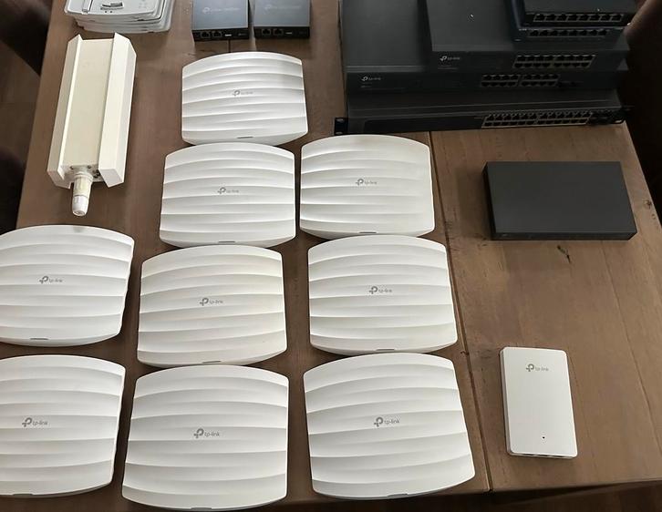 TP-Link Omada netwerk, Computers en Software, Accesspoints, Gebruikt, Ophalen