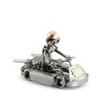 Kart beeldje - miniatuur auto, karten, sportprijs, cadeau, Ophalen of Verzenden