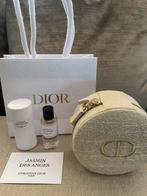 Goudkleurig Dior make up tasje & Jasmin des Anges edp 10 ml, Ophalen of Verzenden, Nieuw