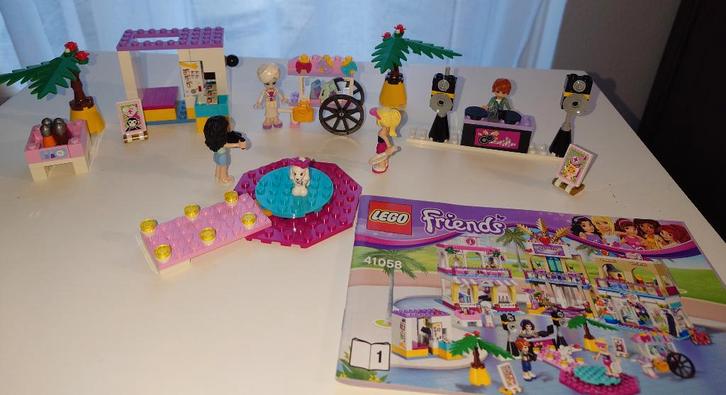 lego friends 41058 Heartlake city winkelcentrum. Compleet., Kinderen en Baby's, Speelgoed | Duplo en Lego, Zo goed als nieuw, Lego