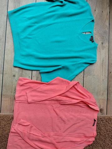 Norah Vestje & Trui - Maat 38 - ZGAN beschikbaar voor biedingen