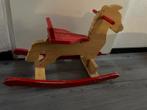 Houten Schommelpaard - Klassiek Speelgoed, Kinderen en Baby's, Speelgoed | Knuffels en Pluche, Ophalen, Gebruikt, Paard