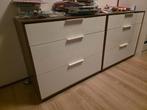 Ikea ladekast Nyvoll, 2 stuks, 90 cm breed, Huis en Inrichting, Kasten | Ladekasten, Ophalen, Gebruikt, 50 tot 100 cm, 3 of 4 laden