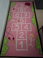 Hinkelpad Vloerkleed - Kinderkamer, Ophalen, Kindvriendelijk, Rood, 50 tot 100 cm