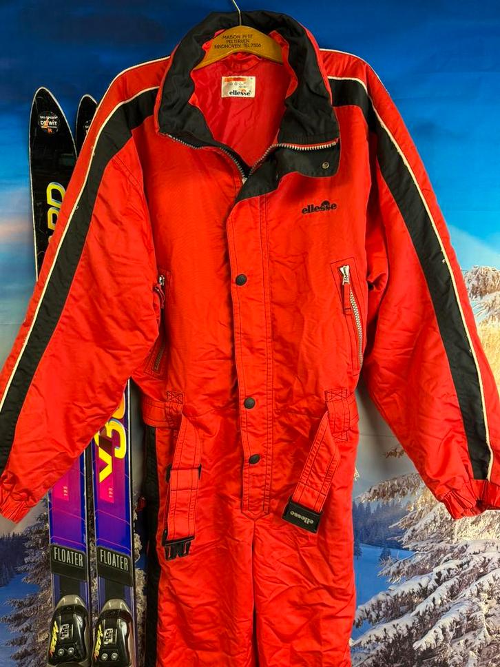 Vinrage Fout Skipak van Ellesse maat 52 / L, Kleding | Heren, Wintersportkleding, Zo goed als nieuw, Pak, Maat 52/54 (L), Ophalen of Verzenden