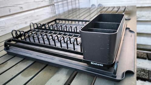 Brabantia afdruiprek sinkside - dark grey, Huis en Inrichting, Keuken | Keukenbenodigdheden, Gebruikt, Ophalen of Verzenden