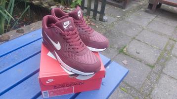 Nike air max 90 ultra 2.0 maat 46 maat 12 z.g.a.n. bordeaux beschikbaar voor biedingen