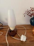 Retro tafellampje teakhout, Ophalen of Verzenden, Huis en Inrichting