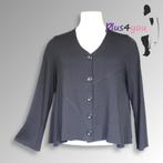 30497 Zgan Zwart vestje X-two mt 1/48  I21, Kleding | Dames, Grote Maten, Zwart, Trui of Vest, X-two, Ophalen of Verzenden