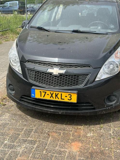 Chevrolet Spark 1.0 Bifuel 2012 Zwart, Auto's, Chevrolet, Particulier, Spark, LPG, B, Hatchback, Handgeschakeld, Origineel Nederlands