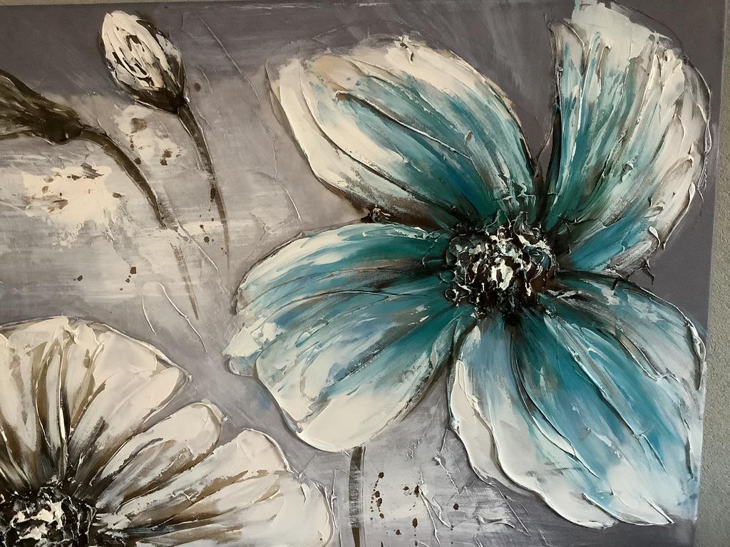 Schilderij Paramount, olieverf, canvas, 100 x 100 cm, Antiek en Kunst, Kunst | Schilderijen | Modern, Ophalen