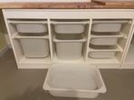 IKEA Trofast kast met bakken - Wit, Huis en Inrichting, Kunststof, Overige typen, Ophalen of Verzenden, Zo goed als nieuw