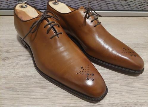 Loding Paris herenschoenen maat 9,5, Kleding | Heren, Schoenen, Zo goed als nieuw, Veterschoenen, Bruin, Ophalen of Verzenden