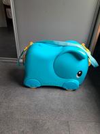 Kinderkoffer, Wieltjes, Gebruikt, Hard kunststof, Minder dan 50 cm