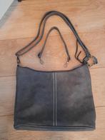 Grote grijze damestas., Ophalen of Verzenden, Zo goed als nieuw, Grijs, Handtas
