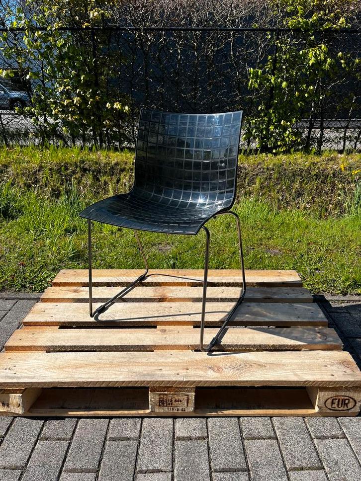 7X Marco Maran X3 chair Max Design, Huis en Inrichting, Stoelen, Gebruikt, Vijf, Zes of meer stoelen, Kunststof, Metaal, Zwart