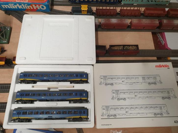Märklin 42643 Wagonset - Verzamelstaat, Hobby en Vrije tijd, Modeltreinen | H0, Zo goed als nieuw, Wagon, Gelijkstroom of Wisselstroom